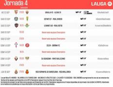 爱游戏-西甲第4轮：9月13日3点塞维vs埃尔切，14日20点塞尔塔vs赫罗纳