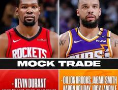 爱游戏体育网址-再见小贾巴里！火箭、太阳酝酿6换1交易，杜兰特空降休斯顿