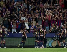 aiyouxi-（体育）足球——西甲：巴塞罗那胜莱万特