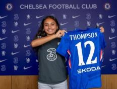 爱游戏体育中国-切尔西女足官方：20岁美国前锋艾丽莎-汤普森加盟，签约至2030年