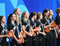 爱游戏体育-（成都世运会）皮艇球——女子决赛：德国队夺冠